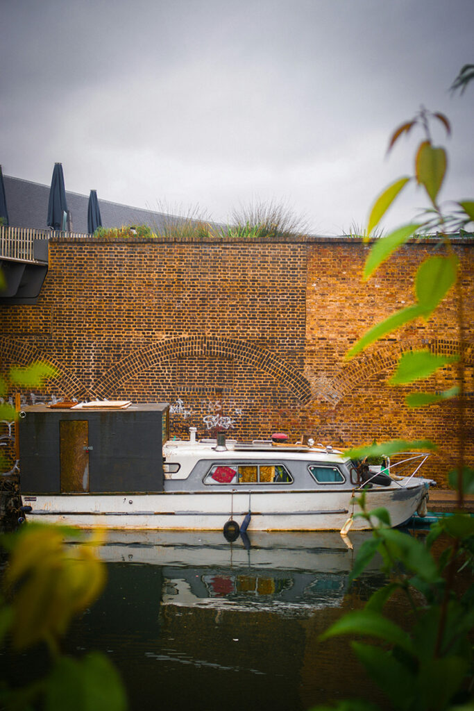 Boat and River in London by Nathan Marshall